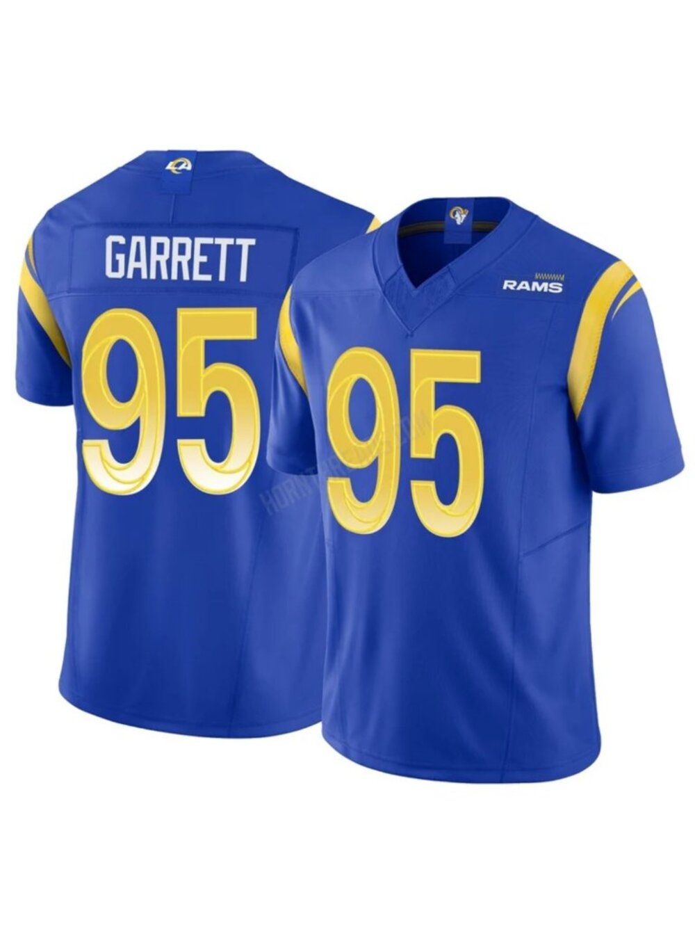 Myles Garrett Royal Stitched Jersey Vapor